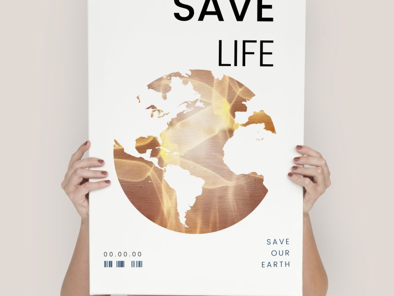 Global environment ecology pollution graphic